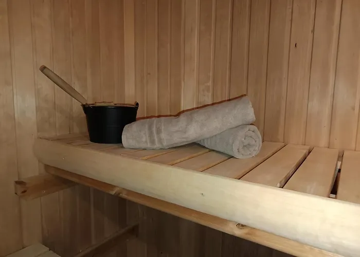 Feriehus Blockhaus Fernando Magellan Sassnitz
